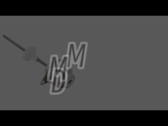 Großer gestoßener Schieber-Schrittmotor 25mm 12 VDC für Schönheits-Ausrüstung